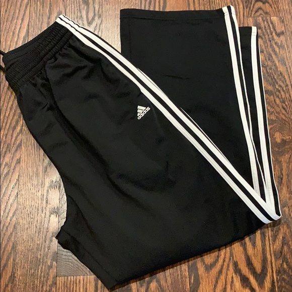 track pants with inner net